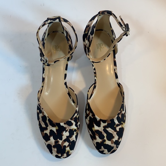 Cabi animal print block heel shoes size 9 - Picture 9 of 9